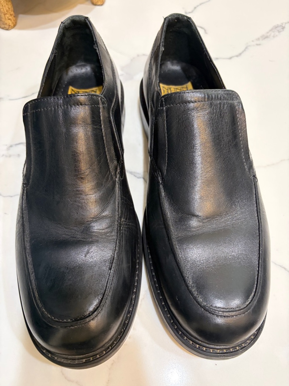 🎉Host Pick🎉 Nunn Bush black slip on dress shoes.